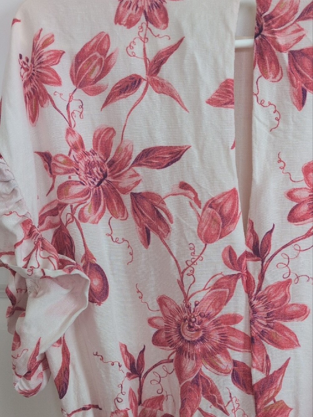 H&M Floral Ruffle Mini Dress - Picture 14 of 14